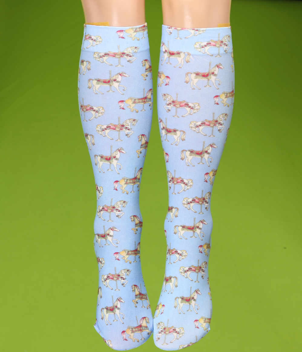 メリーゴーランドのハイソックス