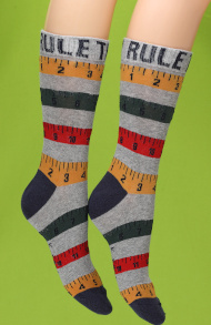 Ruler socks
