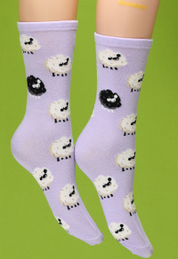 Black sheep socks