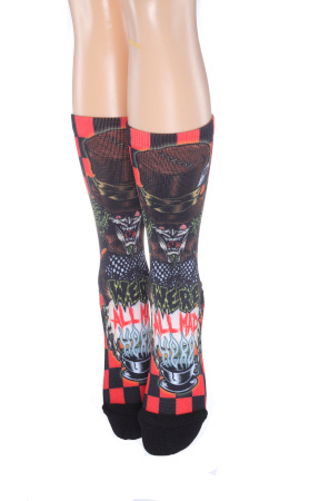 Tropical floral socks