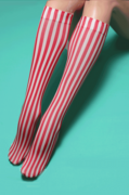 Ruby Stripe knee hi