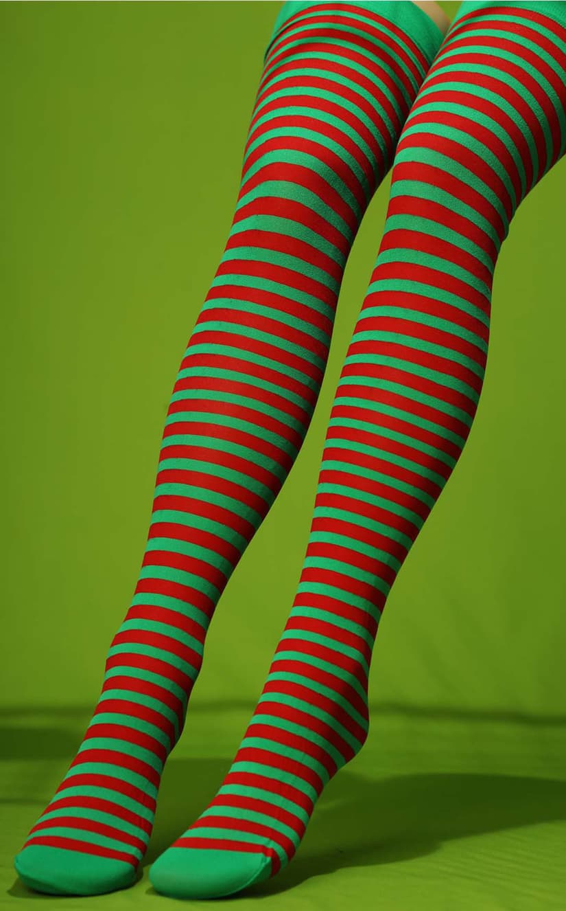 Stripes thigh hi