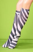Flow zebra knee hi
