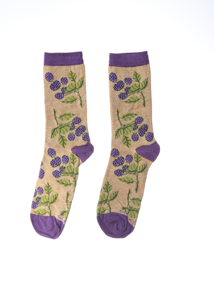 BUNCH OF BLACKBERRIES SOCKS