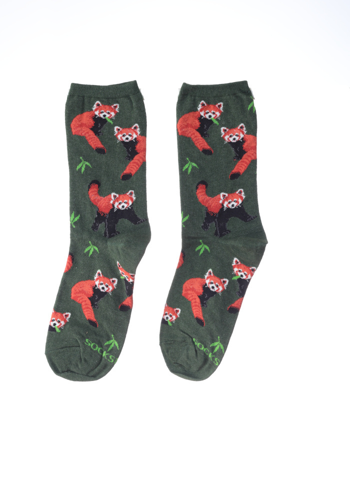 RED PANDAMONIUM SOCKS