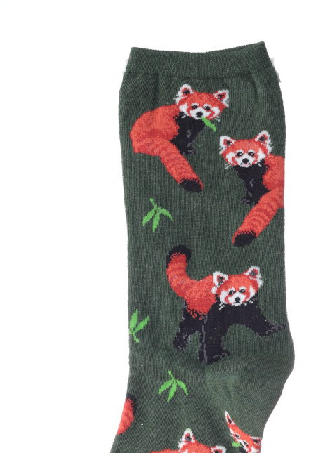 RED PANDAMONIUM SOCKS