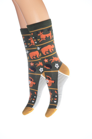 Forest friends socks