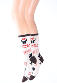 Handle with care socks