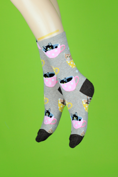 CAT FENATED SOCKS