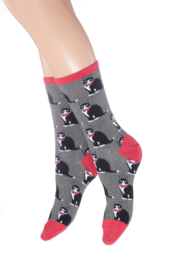 TUXEDO CATS SOCKS