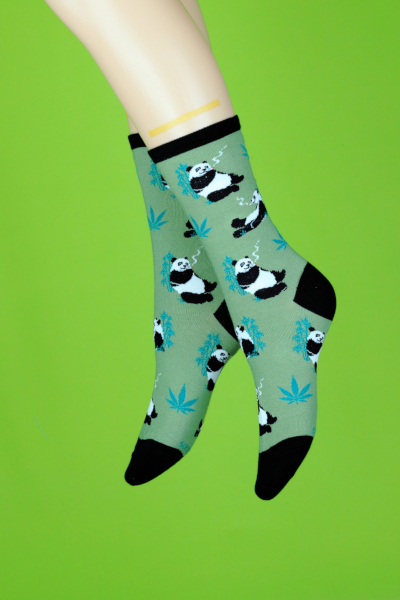 STONER PANDA SOCKS