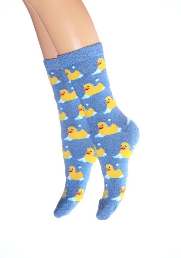 BUBBLE UP RUBBER DUCKS SOCKS