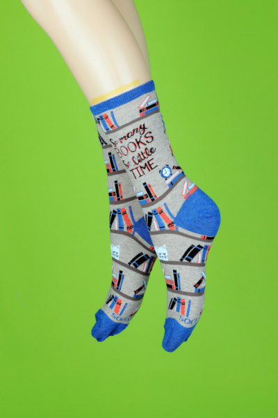 TIME FOR GOOD BOOK SOCKS