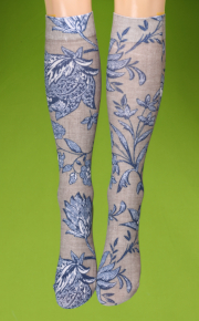 Naturallinen flowers knee hi