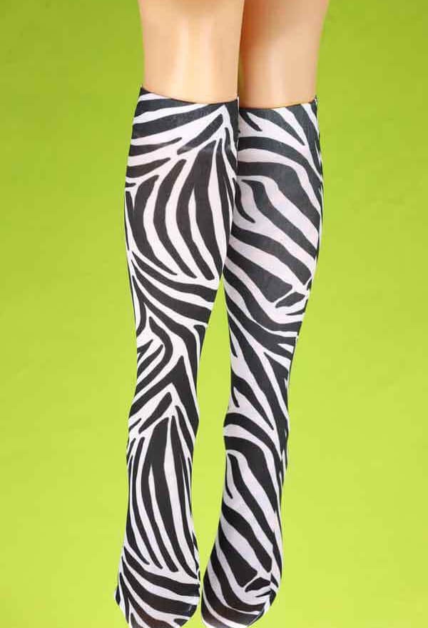 New zebra knee hi