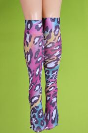 Dark leopard knee hi