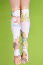 Natural angel knee hi