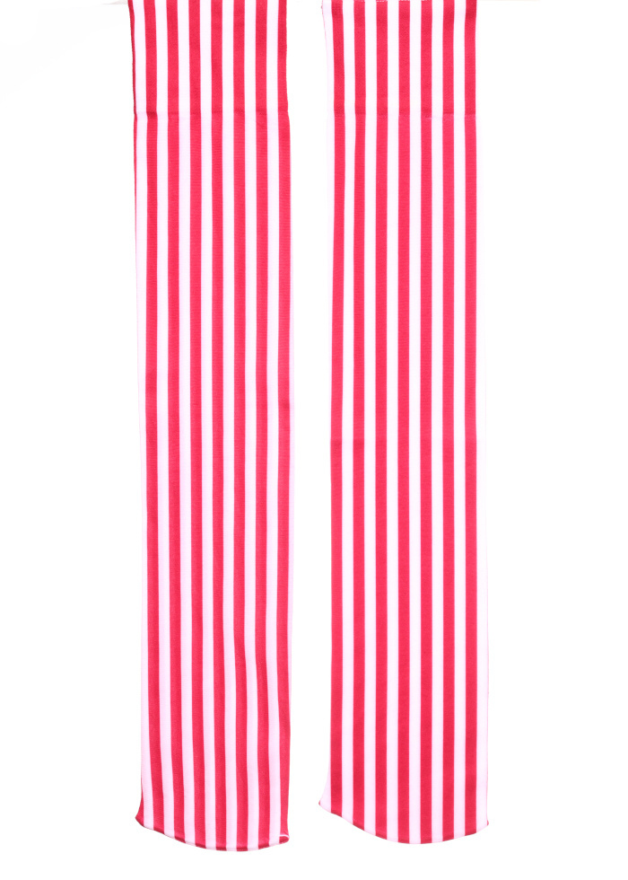 RUBY STRIPE KNEE HI