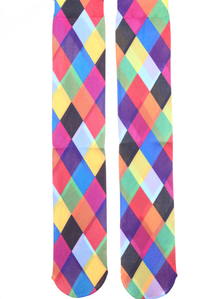 HARLEQUIN KNEE HI