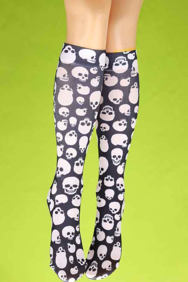 Skull knee hi