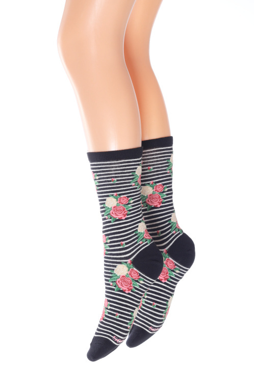 ROWS OF ROSES SOCKS