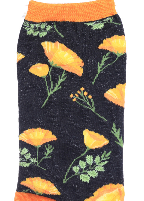 CALIFORNIA POPPIES SOCKS