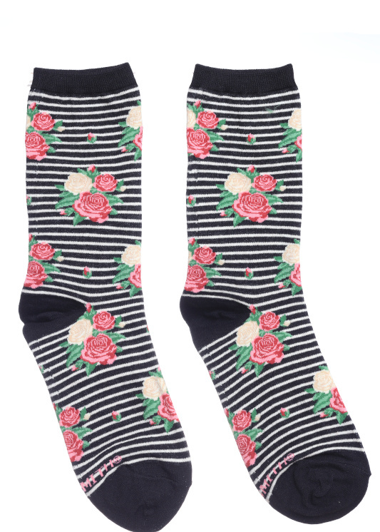 ROWS OF ROSES SOCKS