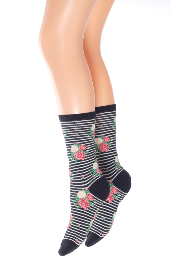ROWS OF ROSES SOCKS