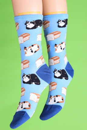 Cat roaf socks