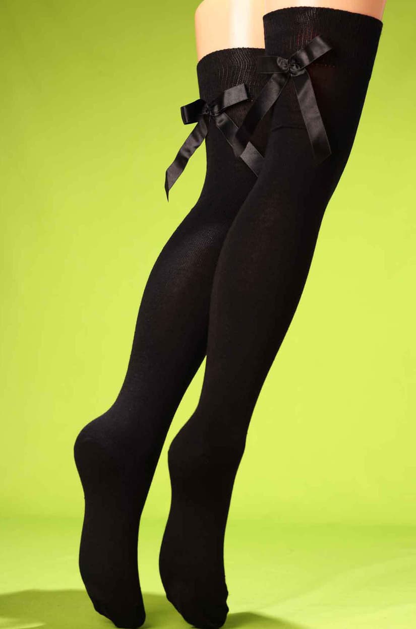 Big bow over knee