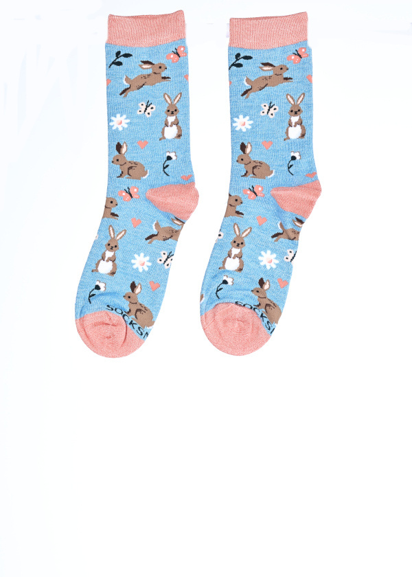 LOVE ME SOME BUNNY SOCKS