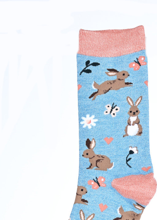 LOVE ME SOME BUNNY SOCKS