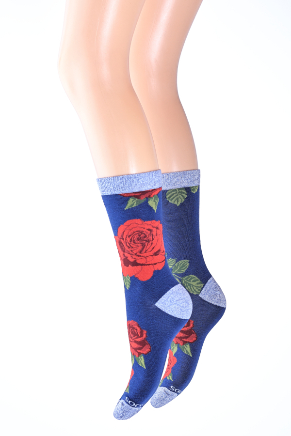 COZY ROSY SOCKS