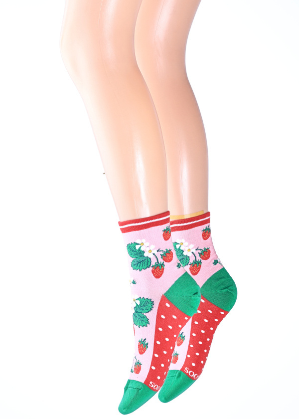 STRAWBERRY THREADS SOCKS
