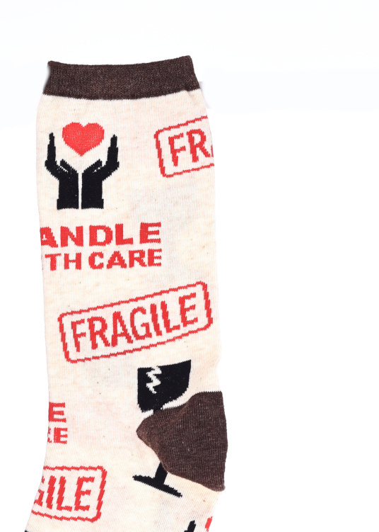 HANDLE WITH CARE SOCKS